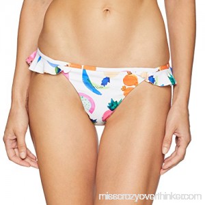 PilyQ Women's Fruit Print Ruffle Bikini Bottom Full Swimsuit Copacabana B079NP7LVX